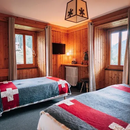 호텔 Chalet-hotel Gai Soleil