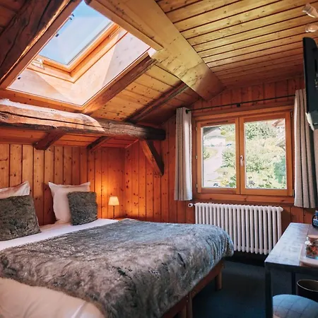호텔 Chalet-hotel Gai Soleil
